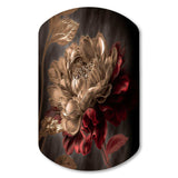 Gilded Rose Vintage Glam V - Asymmetric Metal Wall Art