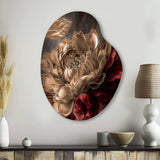 Gilded Rose Vintage Glam V - Asymmetric Metal Wall Art