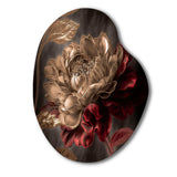 Gilded Rose Vintage Glam V - Asymmetric Metal Wall Art