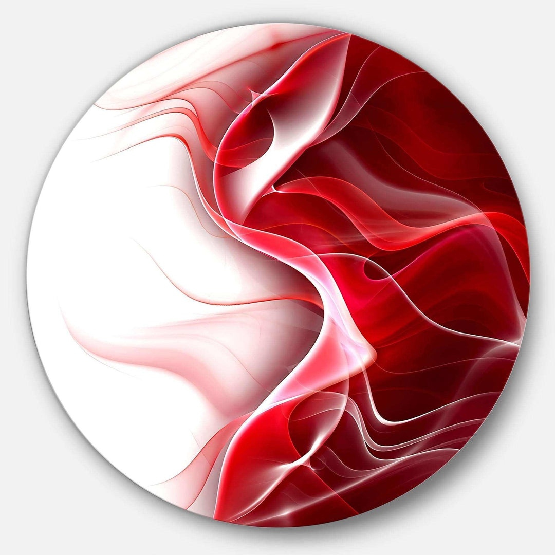 3D Fractal Abstract Design Abstract Circle Metal Wall Art