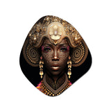 Exquiste African Woman Design V - Asymmetric Metal Wall Art