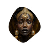 Tribal African Woman I - Asymmetric Metal Wall Art