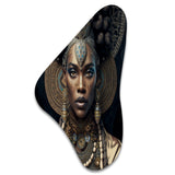 Tribal African Woman II - Asymmetric Metal Wall Art