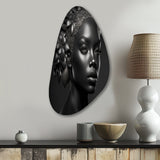 Bohemian Flower Headdress I - Asymmetric Metal Wall Art