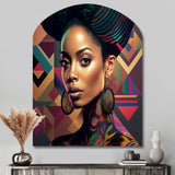 Colorful Hip Hop Street Art I - Asymmetric Metal Wall Art