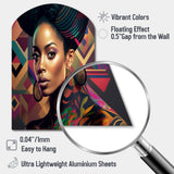 Colorful Hip Hop Street Art I - Asymmetric Metal Wall Art