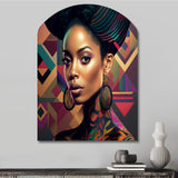 Colorful Hip Hop Street Art I - Asymmetric Metal Wall Art