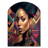 Colorful Hip Hop Street Art I - Asymmetric Metal Wall Art