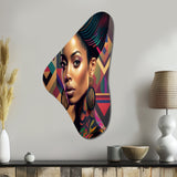 Colorful Hip Hop Street Art I - Asymmetric Metal Wall Art