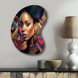 Colorful Hip Hop Street Art I - Asymmetric Metal Wall Art