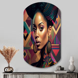 Colorful Hip Hop Street Art I - Asymmetric Metal Wall Art