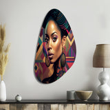 Colorful Hip Hop Street Art I - Asymmetric Metal Wall Art