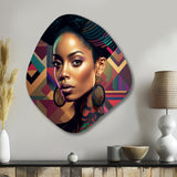 Colorful Hip Hop Street Art I - Asymmetric Metal Wall Art