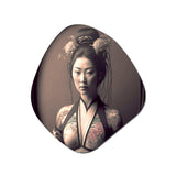 Japanese Vintage Edo Portrait - Asymmetric Metal Wall Art