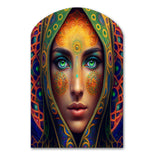 Portrait Of A Persian Beauty VI - Asymmetric Metal Wall Art