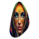 Portrait Of A Persian Beauty VI - Asymmetric Metal Wall Art