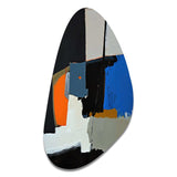 Touched By Orange I - Asymmetric Metal Wall Art