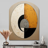 New Balance Midcentury Abstract Minimalism - Asymmetric Metal Wall Art