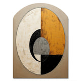 New Balance Midcentury Abstract Minimalism - Asymmetric Metal Wall Art