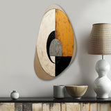 New Balance Midcentury Abstract Minimalism - Asymmetric Metal Wall Art