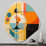 Odyssey Midcentury Retro Abstract Geometrics - Asymmetric Metal Wall Art