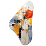 Deconstructed Colorfields Minimal Abstract - Asymmetric Metal Wall Art