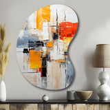 Deconstructed Colorfields Minimal Abstract - Asymmetric Metal Wall Art