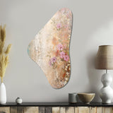 Rustic Bouquet Blooming Wildflower Floral I - Asymmetric Metal Wall Art