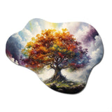 Tree Of Life All Seasons II - Asymmetric Metal Wall Art