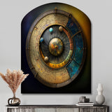 Calculating The Universe Cosmic Cartography I - Asymmetric Metal Wall Art