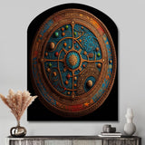 Ancient Cosmic Cartography I - Asymmetric Metal Wall Art