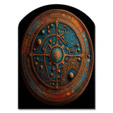 Ancient Cosmic Cartography I - Asymmetric Metal Wall Art