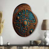 Ancient Cosmic Cartography I - Asymmetric Metal Wall Art