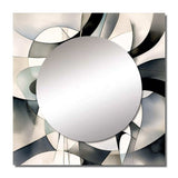 Abstract Neutral XIII - Abstract Wall Mirror