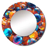 Mystical Marbles III - Abstract Wall Mirror