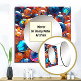 Mystical Marbles III - Abstract Wall Mirror