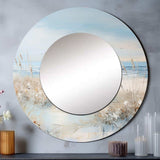 Coastal Ocean Charm In Winter - Coastal Wall Mirror