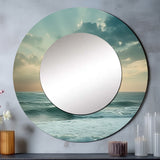 Coastal Waves Scenery View - Coastal Wall Mirror