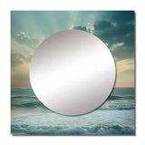 Coastal Waves Scenery View - Coastal Wall Mirror