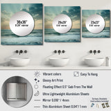 Coastal Waves Scenery View - Coastal Wall Mirror