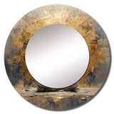 Zen Meditation Position III - Spiritual Wall Mirror