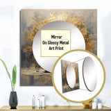 Zen Meditation Position III - Spiritual Wall Mirror