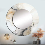 Rivers Resonance Dreams I - Abstract Wall Mirror