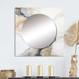 Rivers Resonance Dreams I - Abstract Wall Mirror