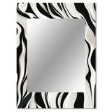 Minimalist Sophistication - Abstract Wall Mirror