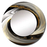 Abstract Modern Swirl I - Abstract Wall Mirror