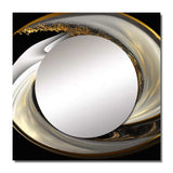 Abstract Modern Swirl I - Abstract Wall Mirror