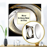 Abstract Modern Swirl I - Abstract Wall Mirror