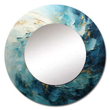 Spirals Celestial I - Abstract Wall Mirror