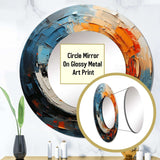 Dynamic Spiral - Abstract Wall Mirror